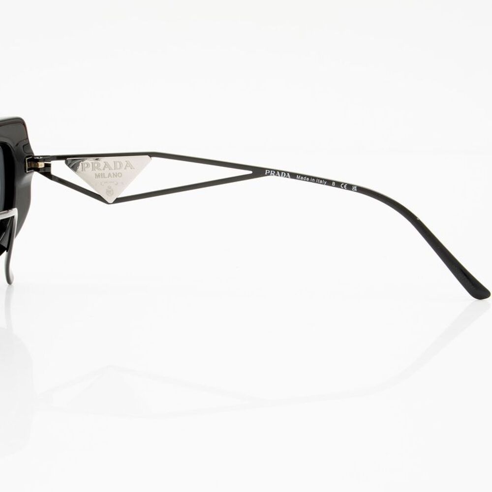Prada Rectangle Triangle Logo Sunglasses - image 4